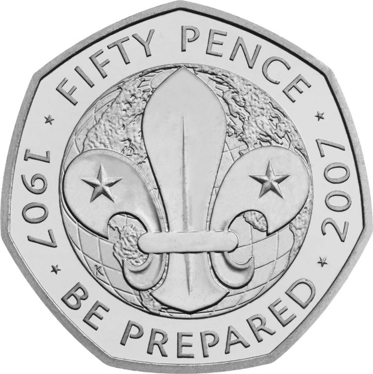 Be Prepared 50p Coin Chancery Collection