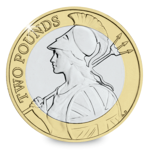 Image of Britannia 2015 UK 2 pound coin
