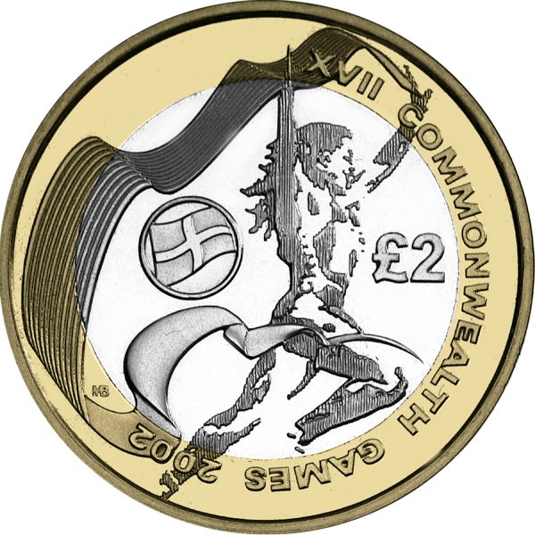 Image of Commonwealth Games 2012 UK 2 pound coin