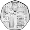 Image of the Give Women the Vote 2003 UK 50p coin