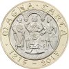 Image of Magna Carta 2015 UK 2 pound coin