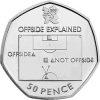 Image of Offside Rule 2011 UK 50p coin