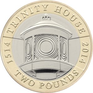 Image of Trinity House 2014 UK 2 pound coin