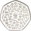 Image of WWF 2011 UK 50p coin