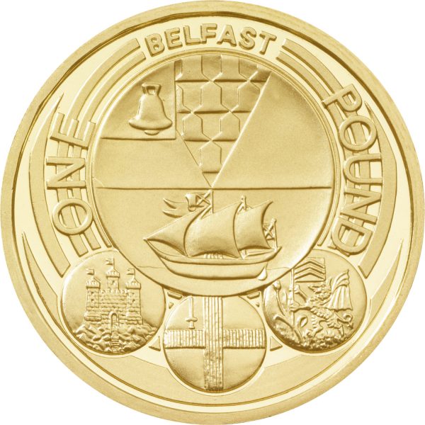 Image of 2010 Belfast 1 pound coin