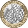 Image of DNA 2 pound coin
