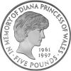 Image of Princess Diana 5 Pound Coin