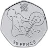 Image of Weightlifting 2011 50p coin