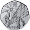 Image of Volleyball 2011 50p coin
